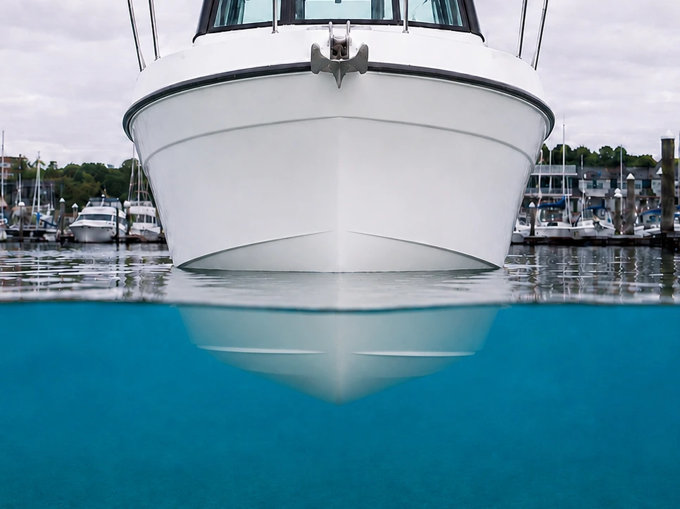 Bateau après entretien - à remplacer