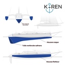 K-REN Protect cover for a trimaran